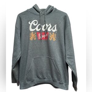 Coors Banquet Gray Hoodie